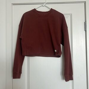 vuori cropped sweatshirt size small